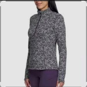 NWT, SPIDER Women's Black and White Sweater. Size S